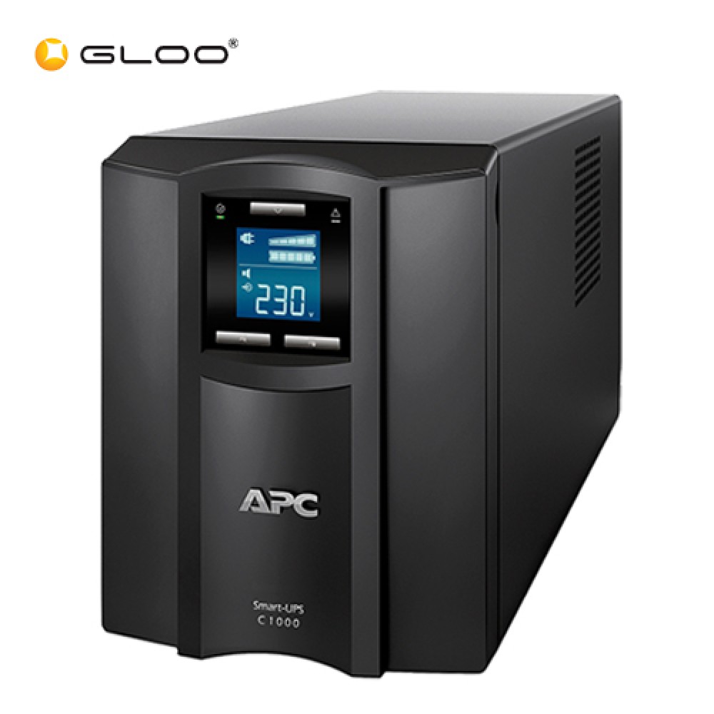 APC Smart-UPS C 1000VA LCD 230V - TOWER SMC1000I - Black APC Smart-UPS C 1000VA LCD 230V - TOWER SMC1000I - Black