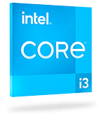 Intel i3 processor badge