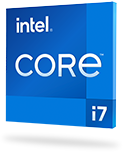 Intel i7 processor badge