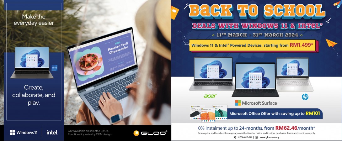 Back to School Deals with Windows 11 & Intel