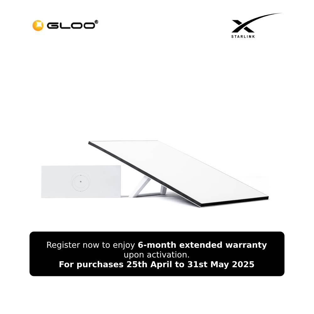 Starlink Standard Kit V4 (Dish, Kickstand, Gen3 Router, Starlink Cable 15m, AC Cable 1.5mPower Supply 1.5m)