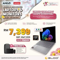 Lenovo Yoga Pro 7 14ASP9 83HN0015MJ Laptop (R9 AI-365,32GB,1TB SSD,Integrated Graphics,H&S,14.5”2.8K OLED,W11H,Luna Grey,2Y)