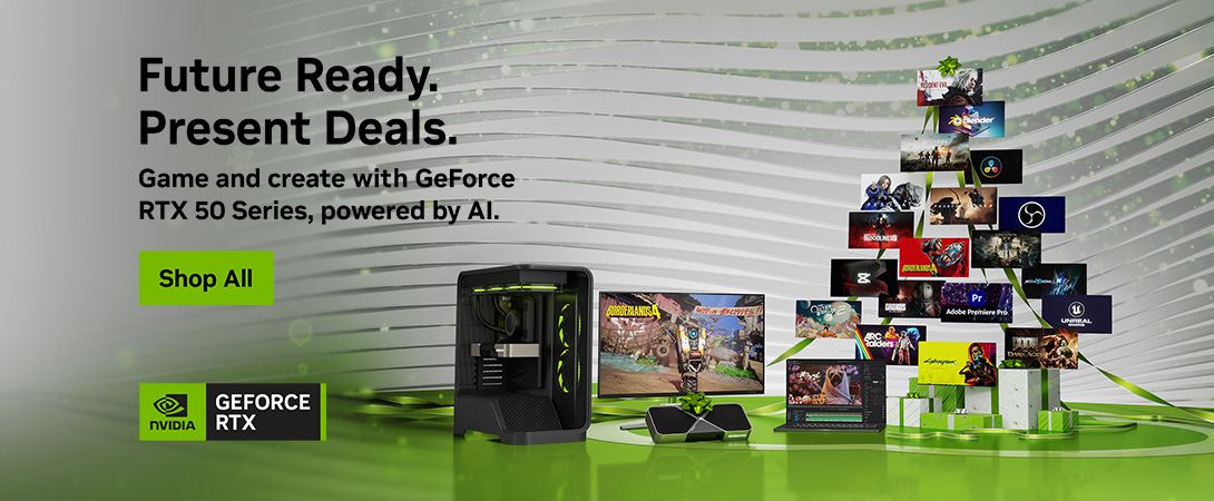 GeForce Holiday Deals 2025
