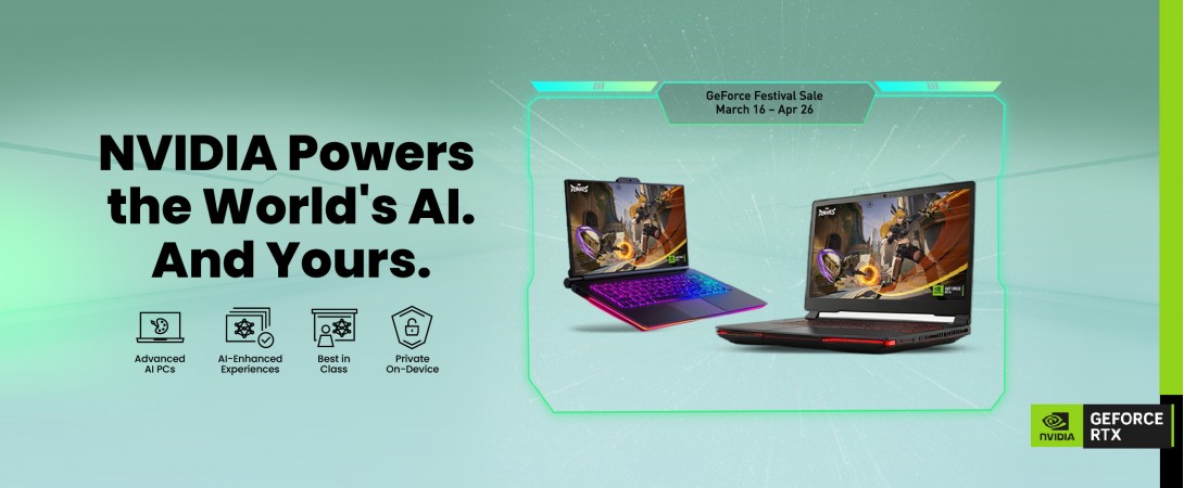 NVIDIA GeForce Festival Sale