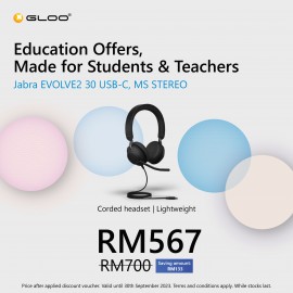 JABRA EVOLVE2 30 USB-C, MS STEREO