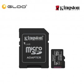 Kingston 64GB Canvas Select Plus UHS-I microSDXC Memory Card with SD Adapter SDCS3/64GB