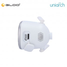 Uniarch B2D 3MP Outdoor Bullet WiFi CCTV Camera Night Vision IR 20m Two-Way Audio