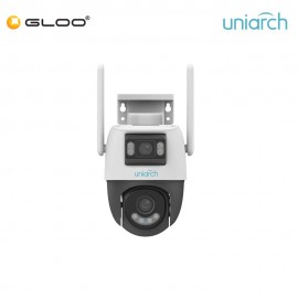 Uniarch P2S 10MP (5+5) Outdoor PT WiFi CCTV Camera IR Night Vision