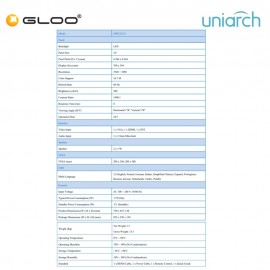 Uniarch MW3232-V-DT 32" FHD VA Monitor 75Hz 8ms HDMI VGA Built-in Speaker