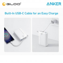 Anker A1647 20K 22.5W High-Speed Charging PowerBank with Built-In USB-C Cable - Black