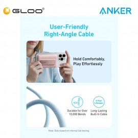Anker Wireless Power Bank (10K 30W Built-In USB-C Cable) - Black A1685