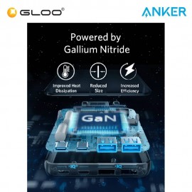 Anker Powerport Atom III 65W Slim - Black 