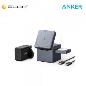 Anker 3-in-1 Cube with MagSafe Y1811 - Gray