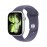 Apple Watch Series 11 GPS 46mm Silver Aluminium Case with Purple Fog Sport Band - S/M MEV94X/A