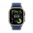 Apple Watch Ultra 3 GPS + Cellular 49mm Natural Titanium Case with Blue/Bright Blue Trail Loop - M/L MEWU4X/A
