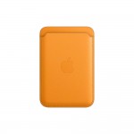 iPhone Leather Wallet with MagSafe - California Poppy