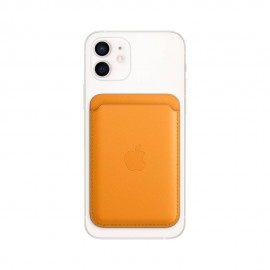iPhone Leather Wallet with MagSafe - California Poppy