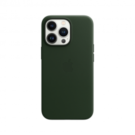 Apple iPhone 13 Pro Leather Case with MagSafe - Sequoia Green