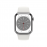 Apple Watch Series 8 GPS + Cellular, 41mm Silver Stainless Steel Case with White Sport Band
