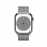 Apple Watch Series 8 GPS + Cellular, 41mm Silver Stainless Steel Case with Silver Milanese Loop