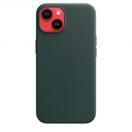 Apple iPhone 14 Plus Leather Case with MagSafe - Forest Green 