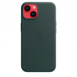 Apple iPhone 14 Leather Case with MagSafe - Forest Green