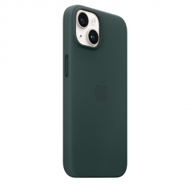 Apple iPhone 14 Leather Case with MagSafe - Forest Green