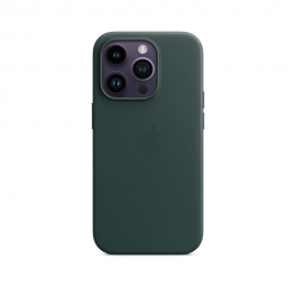 Apple iPhone 14 Pro Leather Case with MagSafe - Forest Green