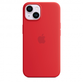 Apple iPhone 14 Silicone Case with MagSafe - (PRODUCT)RED MPRW3FE/A