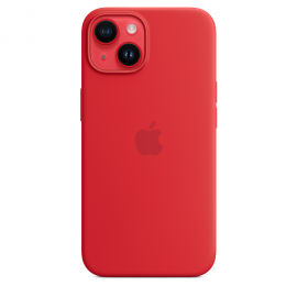 Apple iPhone 14 Plus Silicone Case with MagSafe - (PRODUCT)RED MPT63FE/A