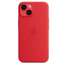 Apple iPhone 14 Silicone Case with MagSafe - (PRODUCT)RED MPRW3FE/A