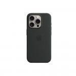 Apple iPhone 15 Pro Max Silicone Case with MagSafe - Black