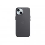 Apple iPhone 15 FineWoven Case with MagSafe - Black