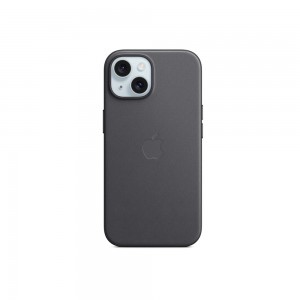 Apple iPhone 15 FineWoven Case with MagSafe - Black
