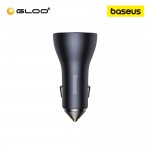 Baseus Golden Contactor Pro Triple Fast Charge Car Charger 65W A+2C - Dark Gray 6932172610289