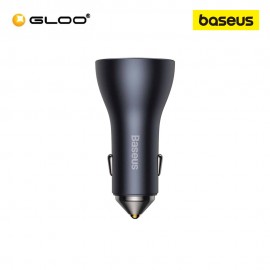 Baseus Golden Contactor Pro Triple Fast Charge Car Charger 65W A+2C - Dark Gray 6932172610289