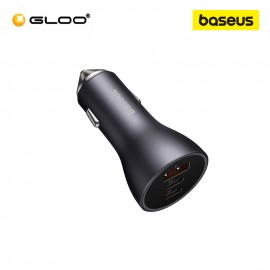 Baseus Golden Contactor Pro Triple Fast Charge Car Charger 65W A+2C - Dark Gray 6932172610289