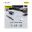 Baseus GaN5 Pro PowerCombo On Powerstrip AC+2U+2C 65W 1.5m UK Cluster Black (Include:Type-C to type-C 5A 1m)