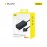 Baseus GaN5 Pro PowerCombo On Powerstrip AC+2U+2C 65W 1.5m UK Cluster Black (Include:Type-C to type-C 5A 1m)