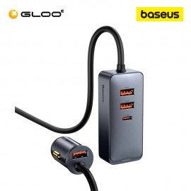 Baseus Share Together PPS Multi-Port Fast charging Car Charger Extension Cord 120W 3A+1C-Gray