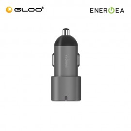 ENERGEA AluDrive USB-C Duo Port Aluminium 66W Car Charger 6957879424755