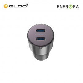 ENERGEA AluDrive USB-C Duo Port Aluminium 66W Car Charger 6957879424755