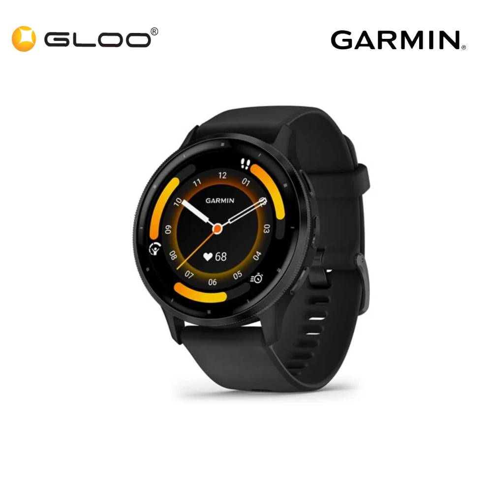 Garmin Venu 3 Advanced GPS Smartwatch 45mm - Black