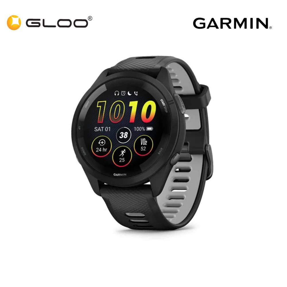 Garmin Forerunner 265 GPS Running Smartwatch 46mm - Black