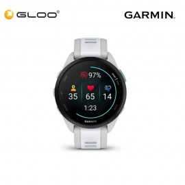 Garmin Forerunner 165 GPS Running Smartwatch - Mist Gray/Whitestone