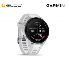 Garmin Forerunner 165 GPS Running Smartwatch - Mist Gray/Whitestone