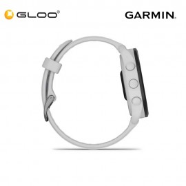 Garmin Forerunner 165 GPS Running Smartwatch - Mist Gray/Whitestone