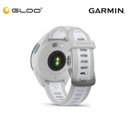 Garmin Forerunner 165 GPS Running Smartwatch - Mist Gray/Whitestone