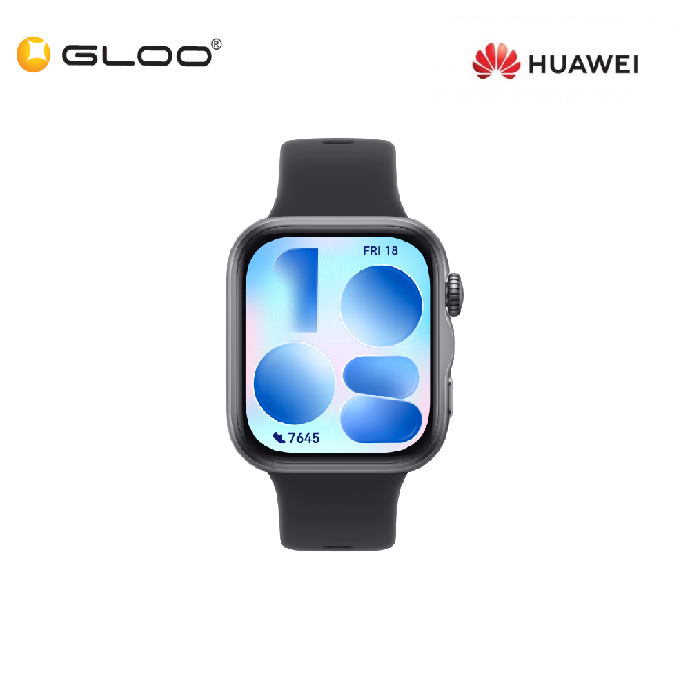Huawei Watch Fit 5 Black - Original HUAWEI Malaysia