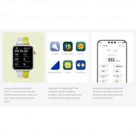 Huawei Watch Fit 5 Black - Original HUAWEI Malaysia